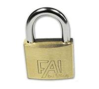 VIRO - Lucchetto rettangolare in ottone (50 mm) - ART.555