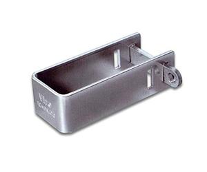Viro 676 Cravatta Antitaglio Sicurezza Cancelli Grate Tipo Piccola Misure utili L115mm x L50mm Art.676, Ø OE.11-Long.116-Larg.50, Acier Argent