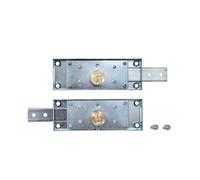 SERRATURA PER SERRANDA MOTORIZZATA A COPPIA VIRO 8232/8233 155x55 MM ACCIAIO