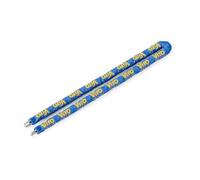Viro | Catena a Sezione Semiquadra 8 mm, Lunghezza 150 cm, In Acciaio Speciale, Rivestita in Guaina Blu Antigraffio