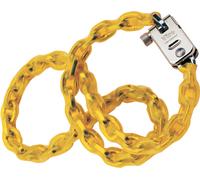 Viro Catena Sicurezza Cementata Quadra + Lucchetto + Guaina mm 5.5 L.cm 90
