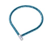 Viro | Serpis, Cavi Intrecciati Corazzati con Diametro 25 mm, Lunghezza 150 cm, Chiusura a Scatto, Blu
