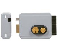 Viro V8972-LH Serratura Elettrica con Pulsante Inward LH, Silver
