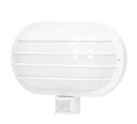 Virone LASO Lampada da Esterno con Sensore di Movimento - Fino a 60W - IP44 - Impermeabile (lampadina Acquistata Separatamente) (bianco)