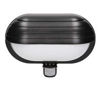 Virone Musam Applique da Esterno Lampada con Sensore di Movimento Uso Esterno Giardino IP44 (Nero)