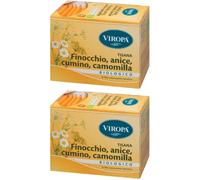 Viropa Finocchio/Cumino/Anice/Camomilla Bio 15 Bustine 2x15 pz Bustine