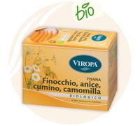 Viropa Finocchio, cumino, anice, camomilla infuso biologico 15 filtri