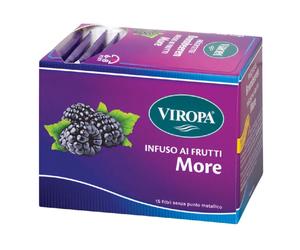 Viropa Infuso ai Frutti More Bustine 15 pz Bustine filtro