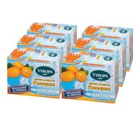 VIRÒPA Infuso al Kumquat Biologico per Bevande Fredde, 15 Filtri Senza Punto Metallico (6 Confezioni)