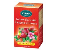 Viropa Infuso alla Frutta 10 Vitamine Fragola del Bosco Bustine 15 pz