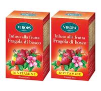 Viropa Infuso alla Frutta 10 Vitamine Fragola del Bosco Bustine 2x15 p