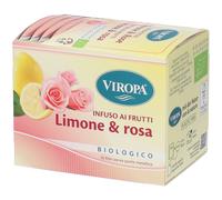 Viropa Infuso Limone E Rosa Bio Filtri 36 g Bustine filtro