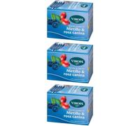 Viropa Mirtillo/Rosa Canina 15 Bustine 3x15 pz Bustine filtro