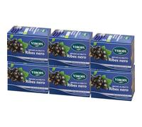 VIROPA Ribes Nero BIO - Tisana ai Frutti da Agricoltura Biologica - 6 Confezioni da 15 Filtri - Infuso con Mela, Rosa Canina, Ibisco e Ribes - Senza Glutine e Senza Caffeina - Made in Alto Adige
