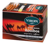 VIROPA Rooibos BIO - Infuso Rosso Africano Biologico - 15 Filtri - Tisana Senza Caffeina dal Gusto Morbido e Naturale - Senza Glutine - Made in Alto Adige