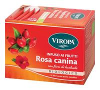 VIROPA Rosa Canina BIO - Tisana 100% Naturale da Agricoltura Biologica - 15 Filtri - Infuso Ricco di Vitamina C, Dal Gusto Fruttato e Delicato - Senza Caffeina, Made in Alto Adige
