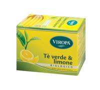Viropa Tè Verde e Limone Biologico, 15 filtri