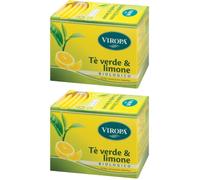 Viropa Te' Verde Limone Bio Bustine 2x15 pz Bustine filtro