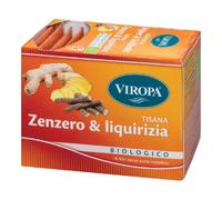 Viropa Tisana Zenzero e Liquirizia Bustine 15 pz Bustine filtro