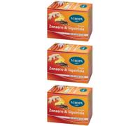 Viropa Tisana Zenzero e Liquirizia Bustine 3x15 pz Bustine filtro