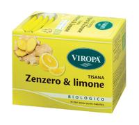 Viropa Zenzero e Limone Tisana Bio 15 pz Bustine filtro