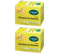 Viropa Zenzero e Limone Tisana Bio 2x15 pz Bustine filtro