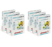 Virosac - Ghiaccio Cubetti - Sacchetti per la realizzazione di cubetti di ghiaccio, confezioni da 10 fogli, kit da 3 confezioni, Plastica, Rettangolare, Trasparente (Confezione da 2)