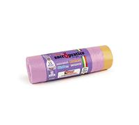 VIROSAC Sacchetti 55x60, Plastica, Viola, 15 perzzi per Rotolo