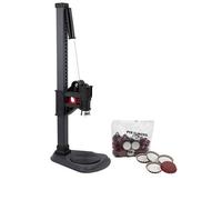 VIRSUS 1 Capsulatrice a Colonna Colt Base + 100 Tappi a Corona Diametro 26 mm Tappatrice Manuale da Tavolo a Leva in Acciaio zincato per Tappi A Corona Ø 26 mm Bottiglie Vino Birra