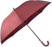 VIRSUS 1 Ombrello Maxi da Pioggia 7502 di colore Bordeaux Grande con Apertura Automatica da Uomo e Donna - Antivento con Manico spugna Ergonomico