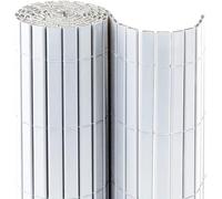 VIRSUS 1 Recinzione da Giardino in PVC 4651, Misura 100x300 cm, Recinto Protezione Privacy, Resistente Impermeabili, barriera frangivento per Esterno, Balcone, terrazza Vari Colori (Bianco)