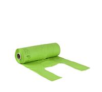 VIRSUS 1 Rotolo Shopper a Strappo da 1kg Colore Verde Shopper biodegradabili compostabili Sacchetti per Organico Raccolta differenziata (27+14x51)