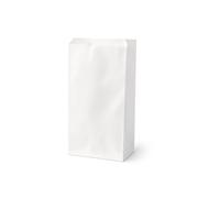 Virsus 10 kg Sacchetti di Carta Bianca Satinata, con misura 10x20 cm, contenente 1750 sacchetti circa, per oggettistica, bomboniere, articoli da regalo, ideali per negozi e tabaccherie