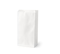 Virsus 10 kg Sacchetti di Carta Bianca Satinata, con misura 12x24 cm, contenente 1600 sacchetti circa, per oggettistica, bomboniere, articoli da regalo, ideali per negozi e tabaccherie