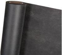 VIRSUS 10 Rotoli Pacciamatura di Colore Nero, Altezza 100 cm e Peso 80g/m², Telo Protezione Gelo Anti Erbacce permeabile all'Acqua Telo Fragole per Giardino Aiuole Orto -5533 (100 Metri)