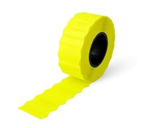Virsus 10 Rotolini di Etichette per Prezzatrice segnaprezzo fluo, misura 26x12 mm, rotoli da 1500 etichette per un totale di 15000 pezzi