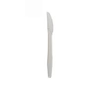 VIRSUS 100 coltelli biodegradabili e compostabili riutilizzabili bianchi posate in fibra di zucchero 2 cf x 50 pezzi stoviglie bio Eco Friendly