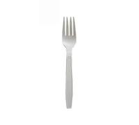 Virsus 100 forchette biodegradabili e compostabili riutilizzabili bianche posate in fibra di zucchero 2 cf x 50 pezzi stoviglie bio Eco Friendly