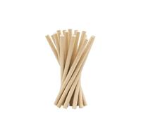 Virsus 1000 Cannucce di carta 21/6 Biodegradabili compostabili colore Avana, Cannuccia Senza Tinte per Cocktails, Bibite Fredde e Calde Eco Friendly