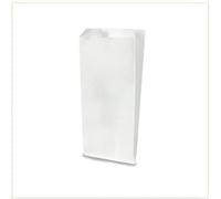 Virsus 1000 Sacchetti di Carta per Alimenti Sacchetti Bianchi Carta Kraft misura 14x30 cm per Caramelle Buste di Carta per Alimenti