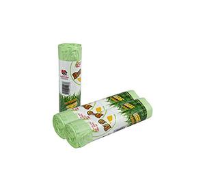 Virsus 1000 Sacchi Raccolta Umido e Organico cm 50x60 Capacità 30 Litri biodegradabili e compostabili sacchetti piccoli spazzatura Bio