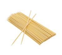 Virsus 1000 stecconi per arrosticini spiedini Bastoncini di Legno Resistenti 25 cm Diametro 3mm - C