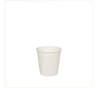 VIRSUS 1600 Bicchieri in carta per caffè capacità 75ml Colore Bianco bicchierini di caffè in cartoncino biodegradabili 32 CF x 50 pezzi