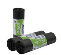 Virsus 200 Sacchi Spazzatura misura 70x110 cm, con capacità 110 Litri sacchetti per immondizia per raccolta differenziata (Nero)