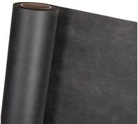 VIRSUS 3 Rotoli Pacciamatura di Colore Nero, Altezza 100 cm e Peso 80g/m², Telo Protezione Gelo Anti Erbacce permeabile all'Acqua Telo Fragole per Giardino Aiuole Orto -5533 (30 Metri)