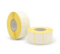 Virsus 5 Rotoli da 1800 etichette termiche adesive, misura 40 x 30 foro 40 mm, etichette per stampanti, 9000 pezzi in totale