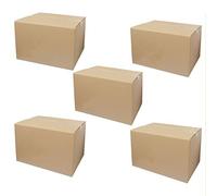 VIRSUS 5 Scatole Trasloco 60x40x40 Scatole Cartone per Imballaggi e Traslochi
