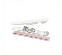 Virsus 50 pinze per bucato mollette in legno rivestite in plastica 10001, colore bianco resistenti e robuste per Lavanderia stendino 5 CF x 10 pezzi
