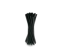 Virsus 500 Cannucce dritte misura 21/6 biodegradabili biocompostabili in Lignina di Colore Nero cannuccia Riutilizzabile Eco Friendly per bevande, Cocktail, bar, aperitivo rispetta la Natura