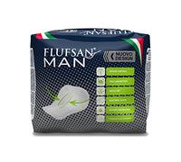 Virsus 96PZ assorbenti anatomici uomo livello assorbenza 1, 8CF x 12PZ assorbente protettivo per l'incontinenza, protezioni assorbenti per perdite urinarie maschili